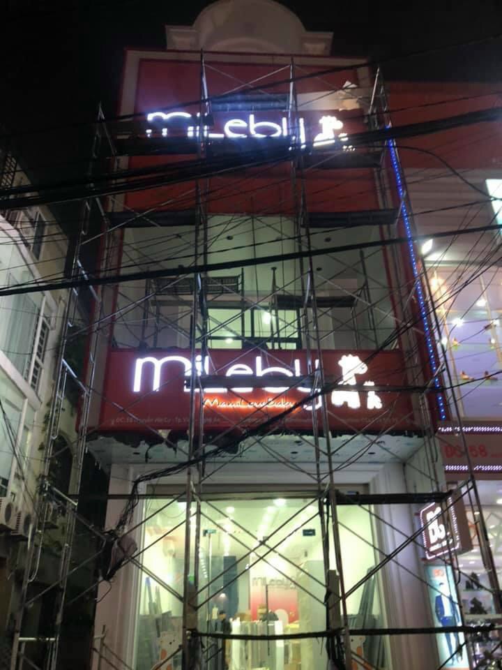 hình ảnh hoàn thiện Biển hiệu quảng cáo giúp tăng nhận diện thương hiệu